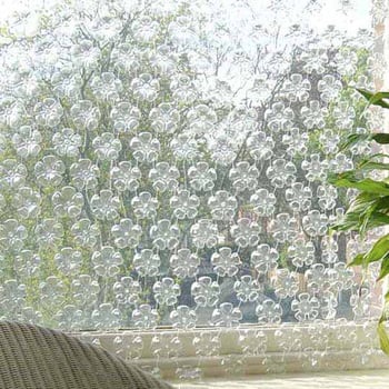 water bottle curtains