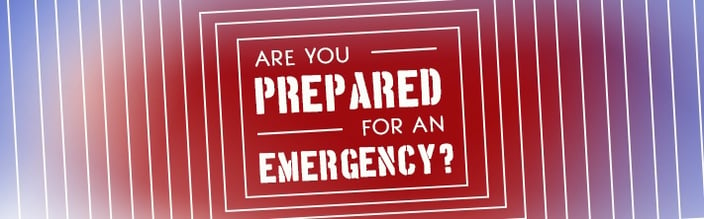 Staying prepared for an emergency