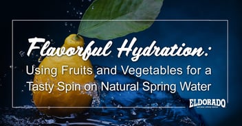 Flavorful Hydration with Infused Water