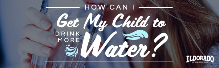 Getting children drinking more water