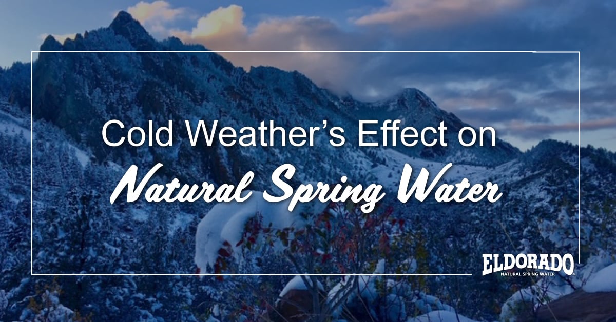 Cold Weather’s Effect on Natural Spring Water