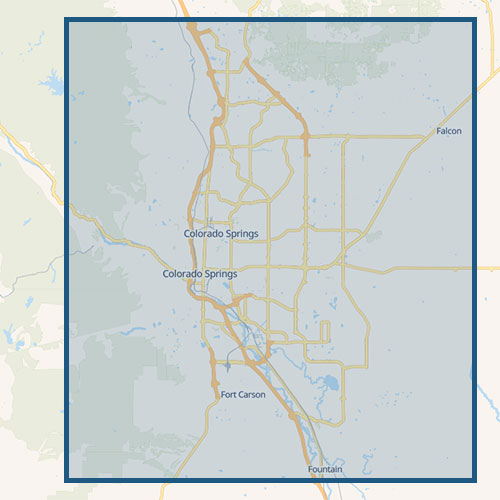 Colorado Springs Map