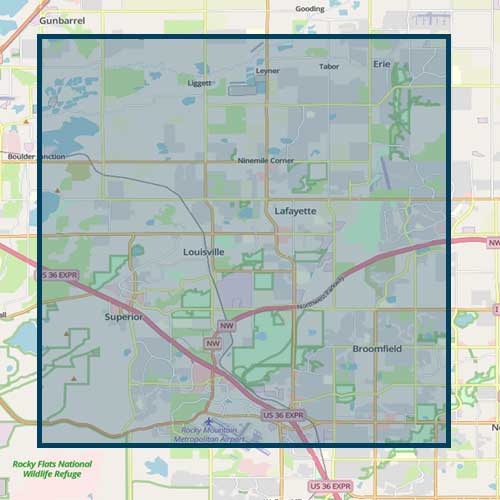 Lafyette Louisville Erie Map Lafyette Louisville Erie Map