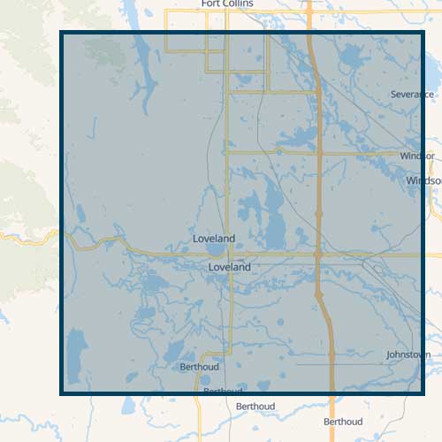 Loveland map